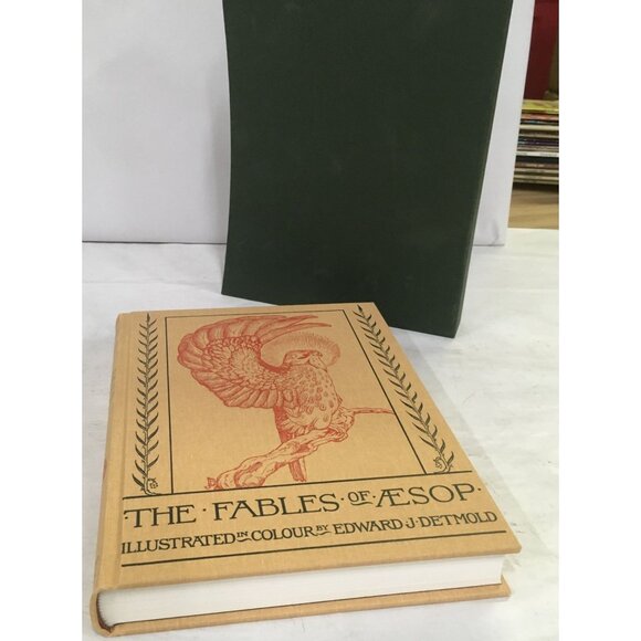 The Fables of Aesop Illustrated in Colour by Edward J Detmold Book - Picture 3 of 15